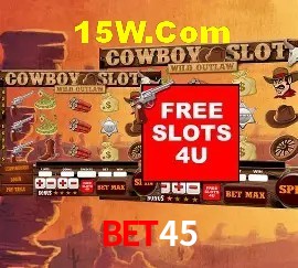 Especiais de Fim de Semana Bet45